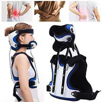 Head and neck thoracic orthosis, postural braces, adjustable cervical orthosis, lumbar U-shaped support
