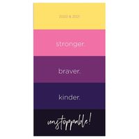 2020-2021 Unstoppable 2-Year Small Pocket Planner Calendar