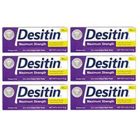 Desitin Max Str Rash Paste, 4 Ounce Each (Pack of 6)