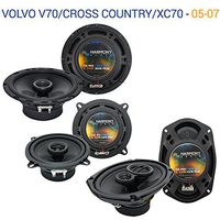 Compatible with Volvo V70/Cross Country/XC70 2005-2007 OEM Speaker Upgrade Harmony Speakers New