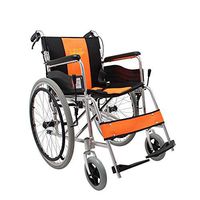 Lightweight Aluminum Manual Folding Handicapped Wheelchair,Back Foldable Dimensions Ultra Lightweight Folding Wheelchair