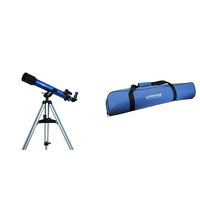 Meade Instruments 209003 Infinity 70Mm Az Refractor Telescope &  Instruments 609001 Infinity 50-60-70 mm Carry Bag Telescope, Blue