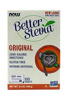 Now Foods Stevia Extract Packets (100/box) (Pack of 4)