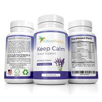 Keep Calm - Anti Anxiety Relief Supplements Formulated for Natural Anxiety Relief - Helps Fight Panic Attacks with a Calming Joy Filled Cortisol Boost - Anti Stress Supplement & Stress Relief Pills