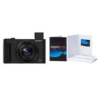 Sony DSCHX80/B High Zoom Point & Shoot Camera (Black) and Amazon Gift Card