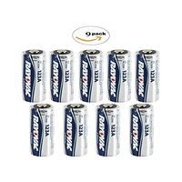 RL123A Lithium CR123A 3V Photo Lithium Batteries Bulk, 9 pcs - New!