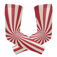 LEVEIS Japanese Flag Arm Sleeves UV Protection for Men Women Sunblock Protective Gloves Running Golf Cycling Driving Long Arm Cover 1 Pair