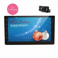 EinCar 7'' Android 5.1.1 Quad Core Double Din Car Radio Stereo In Dash Head unit Autoradio GPS Navigation Touch Screen Bluetooth/1080P/WiFi/Subwoofer/Steering Wheel Control/Airplay/AM FM Radio