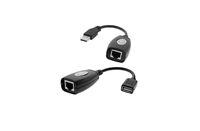 Generic USB to Rj45 Lan Extension Adapter Cat5 Cat5e Cat6 Cable Color Black