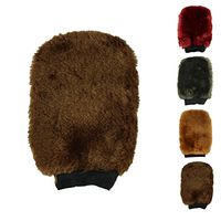 Fashion Wool Washing Paws Car Wash Gloves Car Wash GlovesCleaning Gloves Car Supplies car-styling motocycle accessories Kangkang (Brown)