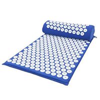 Makango Acupressure mat Yoga Nails, shiatsu Massage Pads, Back Body Pain Relief, Pillows, Pillows, Yoga mats, Multi-Color Optional (Color : C 1)