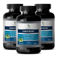 Kidney Health Supplements - Ginkgo BILOBA Leaf Extract 120MG - Ginkgo biloba herb - 3 Bottle 150 Capsules