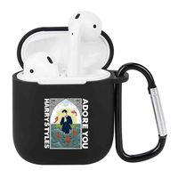 ForUBeauty Harry Styles Airpods Case, Protective TPU Case with Carabiner for AirPods 1/2 Charging Box(H11)