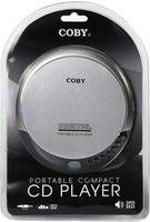 Coby Portable Compact CD Player (Silver)