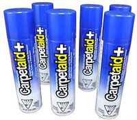 10 Oz. CarpetAid+ Carpet Stain Remover & Spot Cleaner (Pack of 6 Cans): Easily and Effectively Remove Food, Drink, Dirt, Mud, Pet, and Other Stubborn Stains Instantly; No Rubbing or Scrubbing