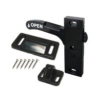 RV Designer E287, Screen Door Latch and Handle Kit, Left Hand, Entry Door Hardware