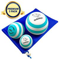 SpoiledHippo Massage Ball - Deep Tissue Massage Therapy, Myofascial Release, Trigger Point Massager - Muscle Pain Relief, Muscle Knots Foam Ball, Self Massage Physical Therapy Ball