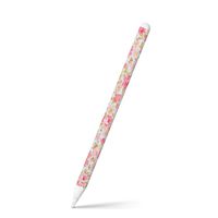 igsticker Ultra Thin Protective Body Stickers Skins Universal Decal Cover for Apple Pencil 2nd Generation (Apple Pencil Not Included) 011901 Flower Handle　Pink　Cute