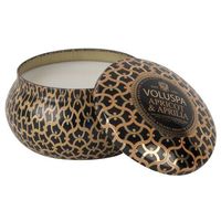 Voluspa Apricot and Aprilia 2 Wick Metallo Candle Tin, 11 Ounce