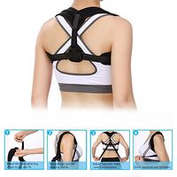 ENA ADVENTURES Posture Corrector Brace for Women & Men Posture Brace Clavicle Brace Shoulder Back Support Adjustable Clavicle Support for Upper Back Correction