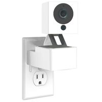 AMORTEK Wyze Cam Wall Mount, Security Surveillance Camera Outlet Wall Mount Stand Holder (Wyze Cam V2)