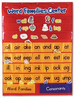 Learning Resources Word Families Center Pocket Chart