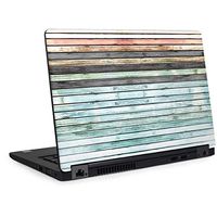 Skinit Decal Laptop Skin for Latitude 5490 - Officially Licensed Originally Designed Wooden Stripes Design