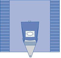 Medline DYNJP10001 Sterile Craniotomy Surgical Drape with Pouch (Pack of 8)