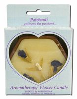 Auroshikha Flower Candles Patchouli