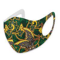 Mouth Masks for Dust Protection Anti Face Mask Washable Earloop Mask Blue Butterfly