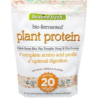 Beyond Fresh Plant Protein – Vanilla Flavor, Complete Aminoacid Profile, Optimal Digestion, 20grams of Protein, 18 Servings