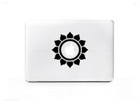 Sun Circle Flower Sticker Decal For MacBook Pro, PC, Laptop, Window, Car, or Wall