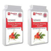 Prowise Rosehip (Pack of 2) 5000mg 120 Tablets - High Strength Joint Support Supplement - UK Manufactured GMP Guaranteed Quality - Suitable for Vegetarians & Vegans