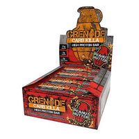 Grenade Carb Killa Protein Chocolate Bar | 21g High Protein Snack | Keto Friendly Low Net Carb Low Sugar | Energy Bars | Peanut Nutter, 12 Pack
