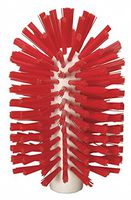 Vikan Tube Brush - Head Only - 4X6-1/2" - Red - Red