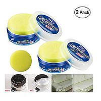 Leather Vinyl Repair Kit Household Leather Cleaner Multifunctional Leather Refurbishing Cleaner Leather Conditioner Restorer for Leather Apparel, Furniture, Auto Interior, Shoes and Accessories (2pcs)