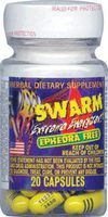 SWARM EPHEDRA FREE 12 Bottles of 20 Tabs