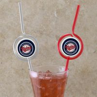 Football Fanatics MLB Minnesota Twins Team Sips Straws