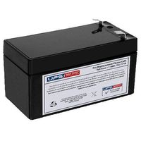 12V 1.3Ah F1 - Compatible Replacement Battery for Zeus PC1.3-12 by UPSBatteryCenter