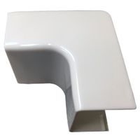 Inside Corner for Large (LG1) Raceway - 1 Piece - Color: White