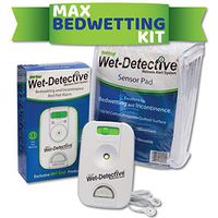 Wet Detective Bedwetting Kit, Incontinence & Bedwetting Alarm System, Includes 1 Sensor Pad