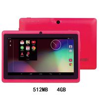 gonikm 7-Inch HD Touch Screen Children Tablet PC Quad-Core 512MB 4/8GB Dual Camera Tablets