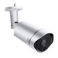 Security Bullet Camera, 2.0MP HD Analog Waterproof Outdoor/Indoor Surveillance Camera with Motion Detection, 30m Night Vision, IR Cut 3.6mm Lens Wide Angle