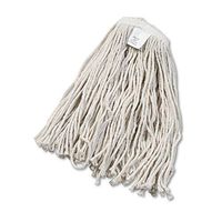 Boardwalk 2020CEA Cut-End Wet Mop Head, Cotton, No. 20, White