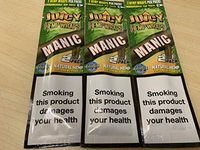 Juicy Pure Hemp Wraps - 2 Wraps Per Pack - 1 Pack (Mango Papaya Twist)