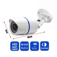 Studyset HD 1080P WiFi IP IR Wireless Security Camera System Video Camera Outdoor Security System Motion Detector with Night Vision