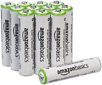 AmazonBasics AAA Rechargeable Batteries (800 mAh), Pre-charged - Pack of 12 (Appearance may vary)