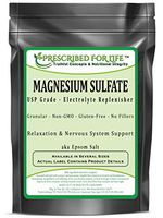Magnesium Sulfate - Heptahydrate USP Grade - Epsom Salt Crystalline Granular, 1kg
