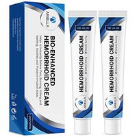 Ariella Hemorrhoid Treatment (2pcs), All Natural Fast Relief Hemorrhoid Cream, Hemorrhoid Ointment, Healing Formula for Burning Itching Pain Bleeding and Swelling