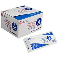 Dynarex Stretch Gauze Bandages, Sterile, 4 x 4.1 yards, 96/cs